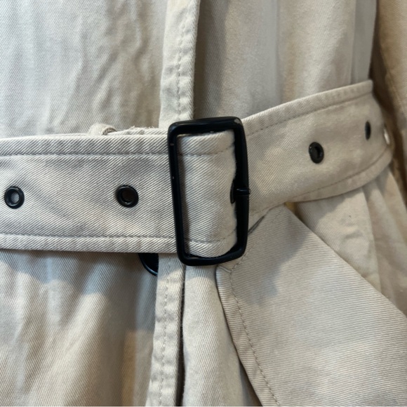 Coach Drapey Trench Coat Size M F29071 - Picture 8 of 16